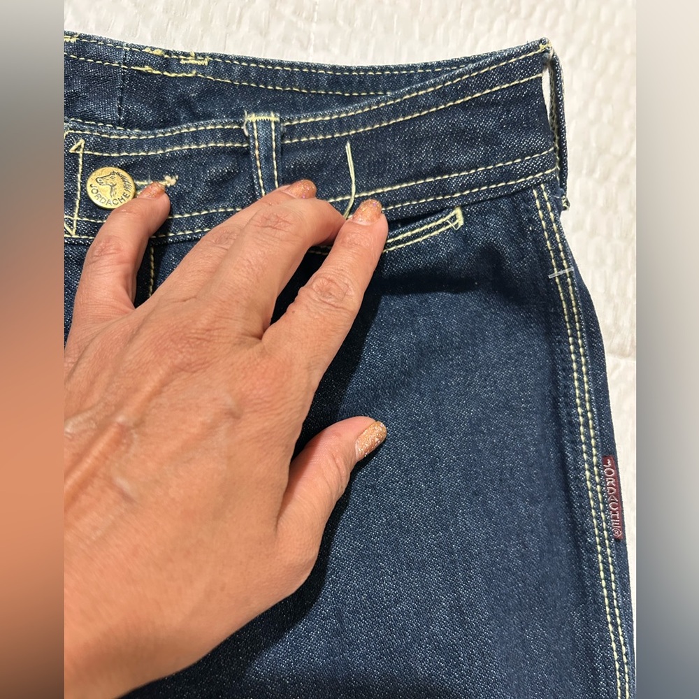 Vintage 1980s Jordache Dark Denim High Waisted Jeans - Picture 6 of 12